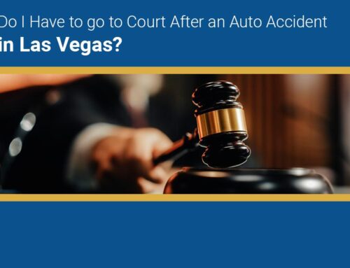Do I Have to go to Court After an Auto Accident in Las Vegas?