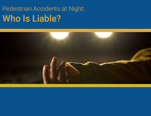 Pedestrian Accidents at Night: Who Is Liable?