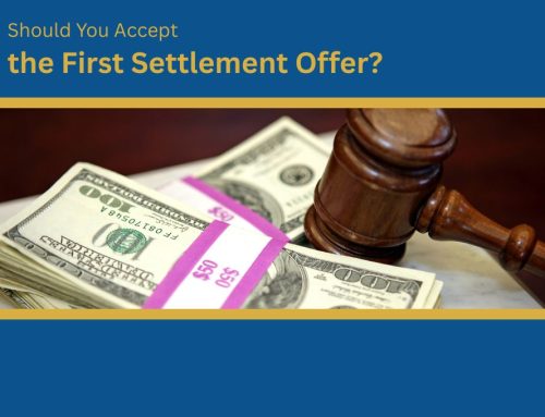 Should You Accept the First Settlement Offer?