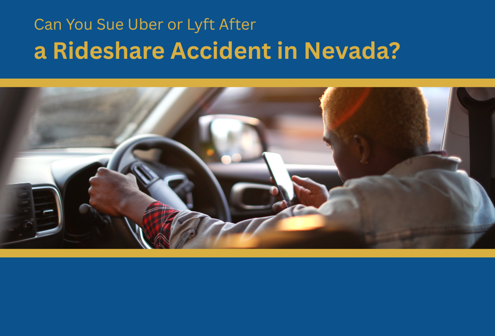 Can You Sue Uber or Lyft After a Rideshare Accident in Nevada?