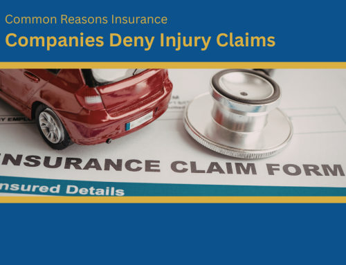 Common Reasons Insurance Companies Deny Injury Claims