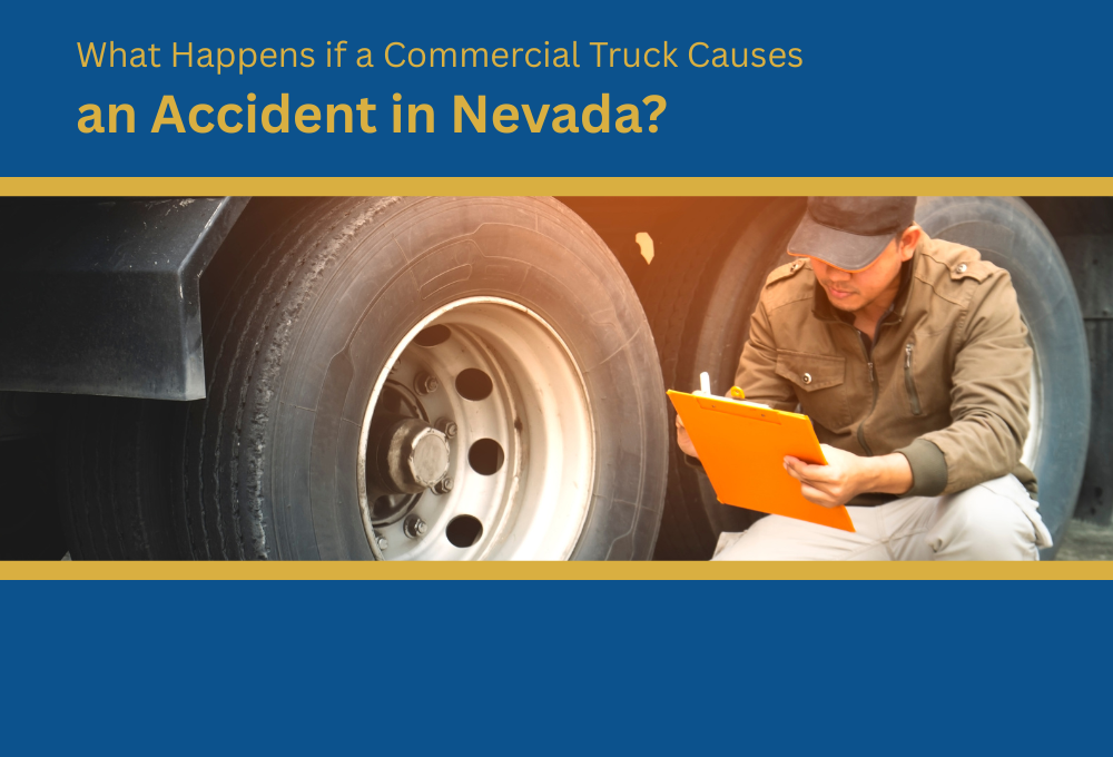 What Happens if a Commercial Truck Causes an Accident in Nevada?