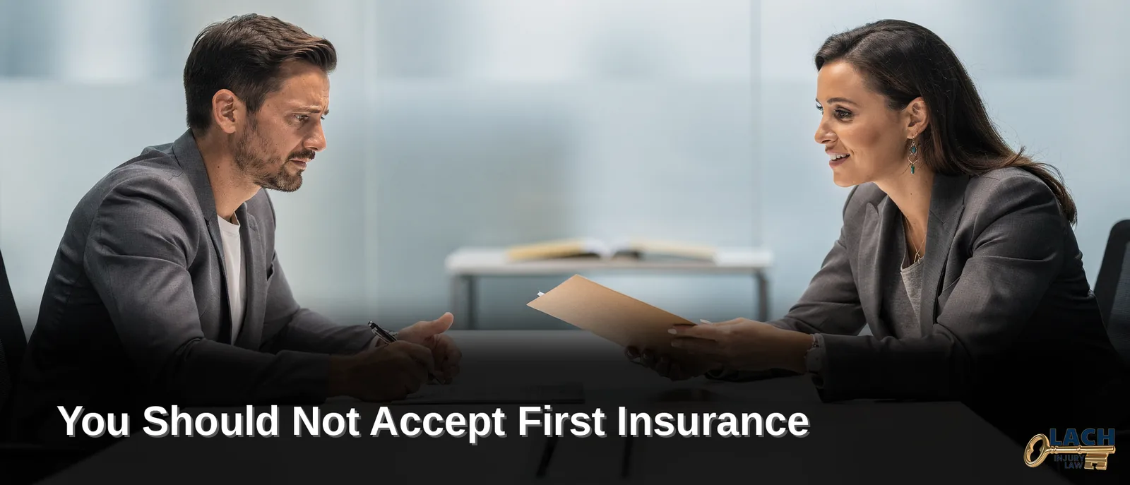 Insurance companies design first offers to minimize their own payout, making the initial number